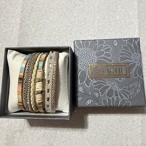 SAACHI Multicolor Layered Bracelet Set